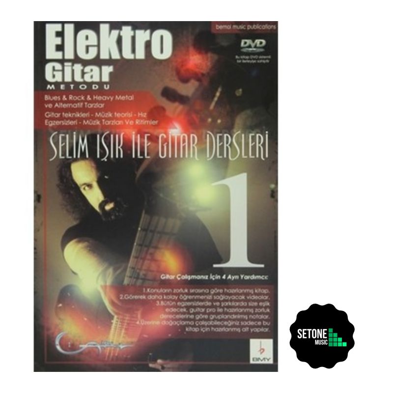 SELİM IŞIK ELEKTRO GİTAR METODU 1 DVD 