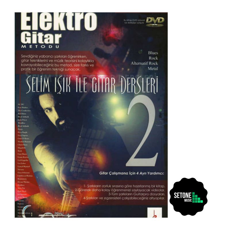 SELİM IŞIK ELEKTRO GİTAR METODU 2- DVD 